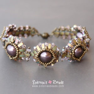 Cone Flowers Bracelet- Beading Tutorial