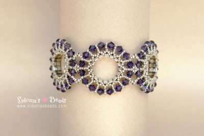 Contemporary Rosettes Bracelet-Beading Tutorial