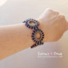 Contemporary Rosettes Bracelet-Beading Tutorial