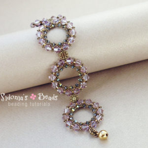 Sturdy Rosettes Bracelet - Beading Tutorial