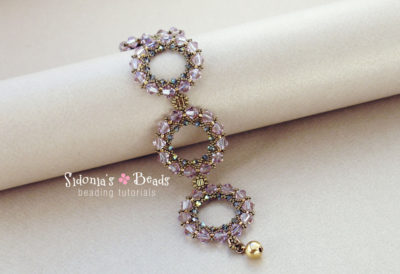 Sturdy Rosettes Bracelet - Beading Tutorial