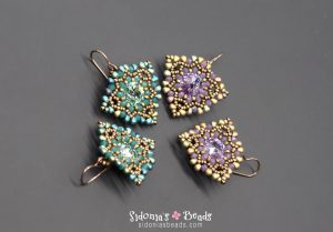 Fanned Away Earringsg - Beading Tutorial