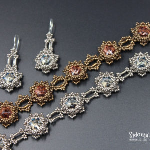 Blazing Stars Bracelet and Earrings - Beading Tutorial