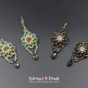 Glassy Earrings - Beading Tutorial