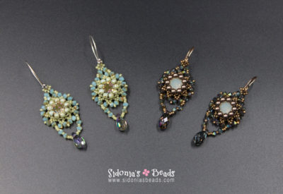 Glassy Earrings - Beading Tutorial